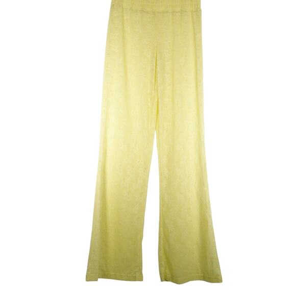 NWOT Sample Andie Swim Suva Floral Sheer Lace Pants Coverup Beach Likeade Small - Picture 2 of 7